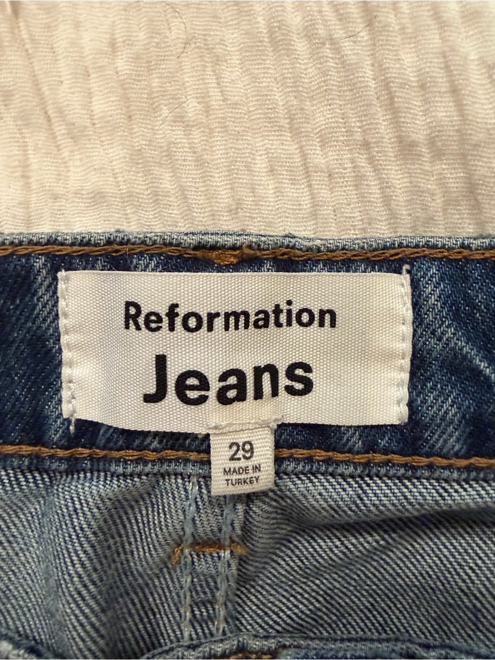 Studded Bootcut Jeans by Reformation - Picture 3 of 3